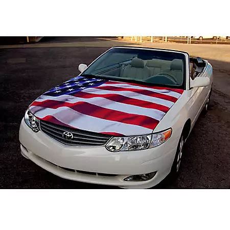 american flag hood cover